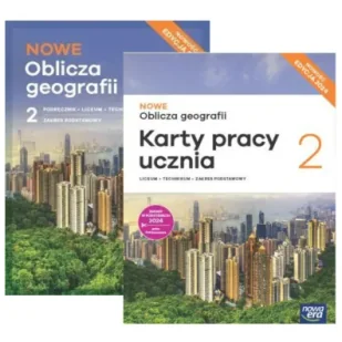 Pakiet Nowe Oblicza Geografii 2. Podręcznik i Karty pracy ucznia. Liceum i technikum. Zakres podstawowy. Edycja 2024 - Podręczniki do technikum - miniaturka - grafika 1