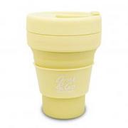 Kubki dla dzieci - Kubek silikonowy pastel powder yellow Z13649 CoolPack 355ml - miniaturka - grafika 1