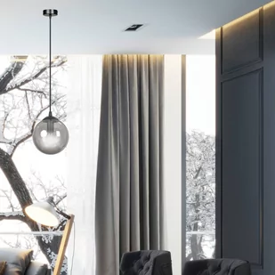 Emibig COSMO 1 BL GRAFIT 712/1 lampa wisząca 1x40W/E14 IP20 712/1 - Lampy sufitowe - miniaturka - grafika 4