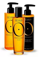 Zestawy kosmetyków damskich - Revlon Orofluido, zestaw rozświetlający do włosów, szampon + odżywka + olejek - miniaturka - grafika 1