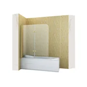 Parawany nawannowe - SILLA Parawan nawannowy MARION 2-skrzydłowy uchylny 80x140 cm ruchomy złoty - miniaturka - grafika 1