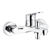 Baterie wannowe i prysznicowe - Bateria wannowa natynkowa KFA ARMATURA Otava 5554-010-00 Chrom - miniaturka - grafika 1