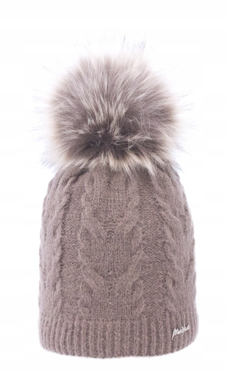 Czapka Damska Młodzieżowa Zimowa Z Polarem Ciepła