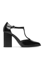 Półbuty damskie - JENNY Półbuty CEO-HY2517-1 Czarny - miniaturka - grafika 1