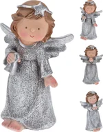 Ozdoby bożonarodzeniowe - Anioł srebrny 12 cm - miniaturka - grafika 1