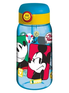 Disney Mickey Mouse Bidon "Mickey Mouse" w kolorze błękitnym - 510 ml - Sztućce dla dzieci - miniaturka - grafika 1