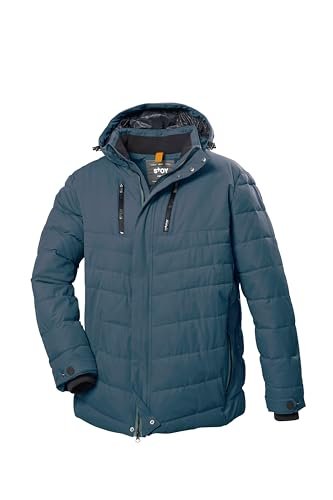 STOY Męska kurtka puchowa z odpinanym kapturem STW 6 MN QLTD JCKT, burzowa niebieska, 3XL, 41915-000