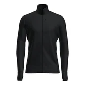 Bluzy męskie - Bluza męska Icebreaker Merino 260 Quantum IV LS Zip Black XL - miniaturka - grafika 1
