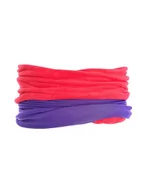 Apaszki i szaliki damskie - Buff Szal-koło w kolorze fioletowo-różowym - szer. 21 cm - miniaturka - grafika 1