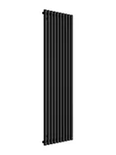 Grzejniki łazienkowe - INSTAL PROJEKT Grzejnik VERTO 180x49 cm Czarny Mat D 1101W Roz 5cm 10 Bar - miniaturka - grafika 1