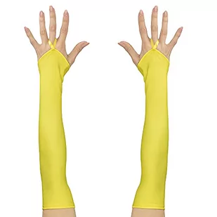 WIDMANN 00596 - neonowe rękawiczki satynowe bez palców, inne zabawki - Rękawiczki - miniaturka - grafika 1