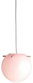 Lampy sufitowe - Frandsen - Koi Lampa Wisząca Ø25 Opal Rose/Brass Frandsen - miniaturka - grafika 1