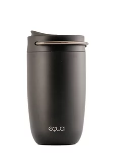Kubek termiczny z uchwytem EQUA Cup 300 ml - black - Kubki termiczne - miniaturka - grafika 1