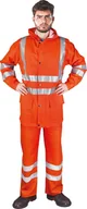 Odzież robocza - KOMPLET OCHRONNY PRZECIWDESZCZOWY REIS KPLPUFLUO; POMARAŃCZOWY (XXXL) - miniaturka - grafika 1