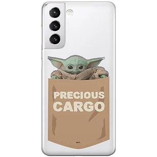 ERT GROUP etui na telefon Samsung S21 PLUS, case oryginalny i oficjalnie licencjonowany przez Star Wars, wzór Baby Yoda 030, optymalnie dopasowane, plecki z TPU częściowo przeźroczyste - Etui i futerały do telefonów - miniaturka - grafika 1