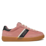 Sneakersy damskie - Sneakersy Guess FLPNOL LEP12 Różowy - miniaturka - grafika 1