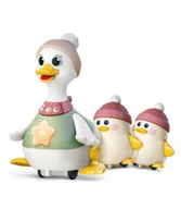 Grzechotki dla dzieci - Kaczka Monika Z Maluchami - miniaturka - grafika 1