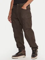 Spodnie męskie - G-Star Raw Spodnie materiałowe MA1 Cargo D26945-D388 Brązowy Regular Fit - miniaturka - grafika 1
