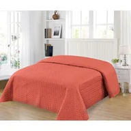 Narzuty - Narzuta Twist 240 x 260 cm pomarańczowy - miniaturka - grafika 1