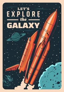 PUZZLE Kosmos Planety Galaxy A3 252 el z Nadrukiem + IMIĘ Pudełko - Puzzle - miniaturka - grafika 1