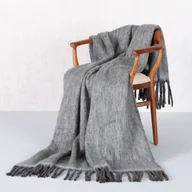 Koce - Pled Cozy 130x170cm grey-mint - miniaturka - grafika 1