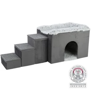 Trixie jaskinia Harvey z łóżkiem bocznym - Legowiska dla psów - miniaturka - grafika 1