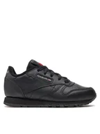 Buty dla dziewczynek - Reebok Sneakersy Classic Leather 50170 Czarny - miniaturka - grafika 1