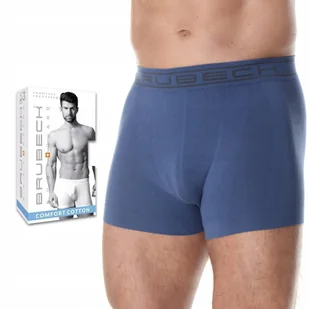 BRUBECK BX00501A bokserki męskie bezszwowe - XL - Majtki męskie - miniaturka - grafika 1