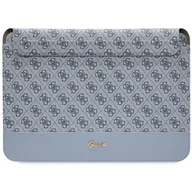 Plecaki - Guess Sleeve GUCS14PS4SGB 14" niebieski/ blue 4G Stripe Metal Logo - miniaturka - grafika 1