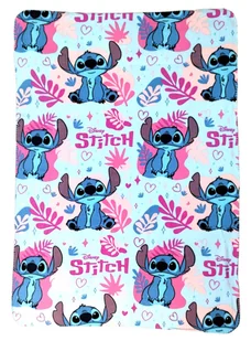 Wielokolorowy miękki kocyk Disney Stitch. - Koce i narzuty dla dzieci Wielokolorowy miękki kocyk Disney Stitch. - Koce i narzuty dla dzieci - miniaturka - grafika 1