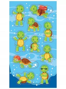 Naklejki Żółwie - Zabawki kreatywne - miniaturka - grafika 2