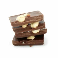 Czekolada - Czekolada migdałowa 52% z orzechami laskowymi - 500g - miniaturka - grafika 1