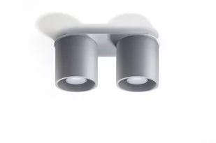 Sollux Lighting Plafon ORBIS 2 szary - Lampy sufitowe - miniaturka - grafika 1