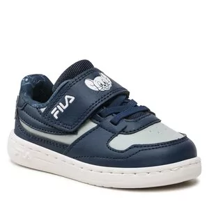 Buty dla chłopców - Sneakersy Fila - Wb Fxventuno Velcro Tdl FFK0090.53078 Navy/Tom Grey - grafika 1