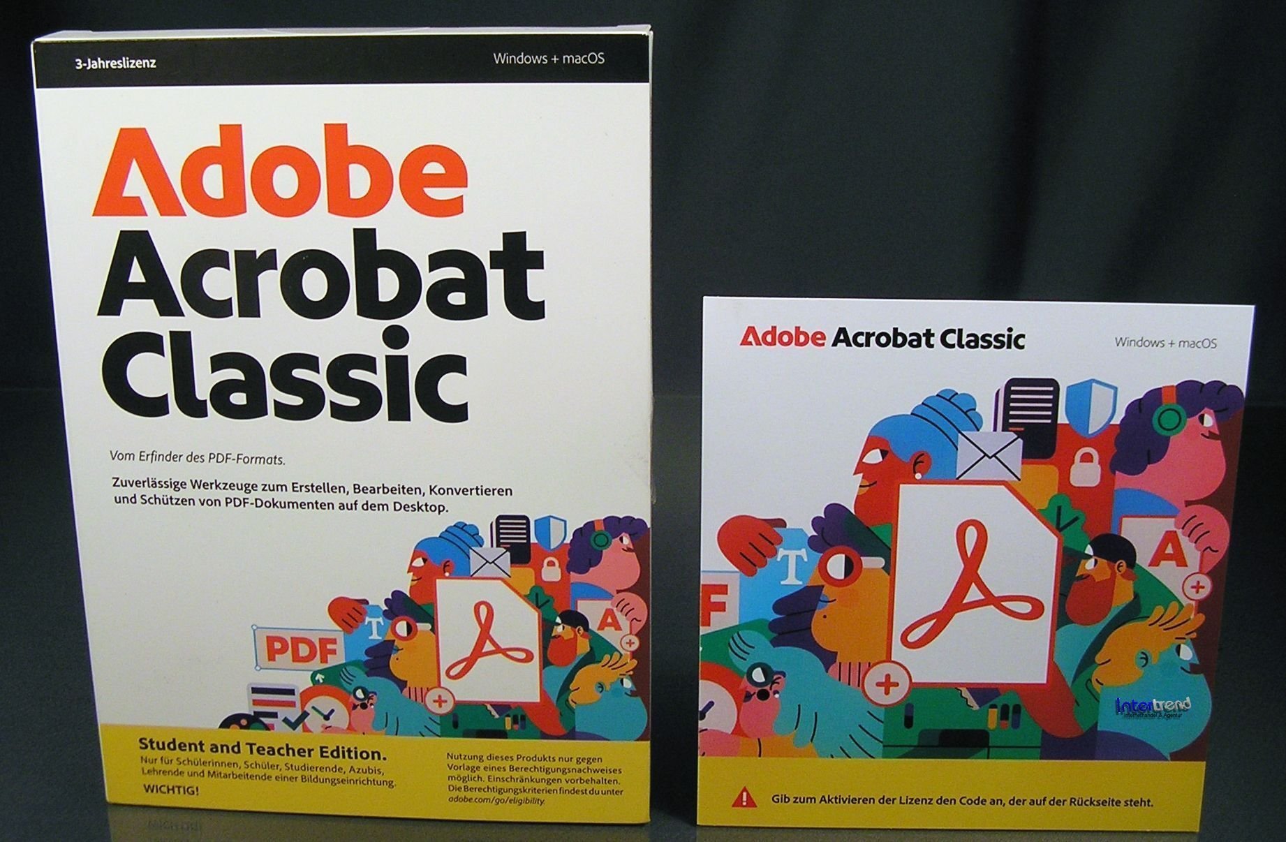 Adobe Acrobat Classic 2024 niemiecki S&T Box 3J czas trwania 30006815