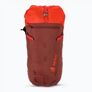 Plecak wspinaczkowy deuter Guide 24 l redwood/papaya - Sprzęt wspinaczkowy - miniaturka - grafika 1