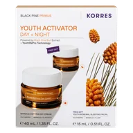 Zestawy kosmetyków damskich - Korres Black Pine Primus Krem na dzień 40ml + Krem na noc 15ml - miniaturka - grafika 1