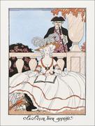 Plakaty - Le Jour et la Nuit, George Barbier - plakat 30x40 cm - miniaturka - grafika 1