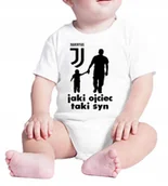 Body dla niemowląt - 2041 BODY DZIECIĘCE JUVENTUS TAKI SYN PREZENT 86 - miniaturka - grafika 1