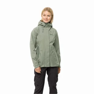 Damska kurtka Jack Wolfskin KAMMWEG 2L JKT W mint leaf - XS - Kurtki damskie - miniaturka - grafika 1