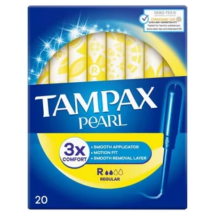 Tampax Pearl Regular - tampony 20szt. - Tampony - miniaturka - grafika 1