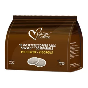 Italian Coffee Vigoroso pads - 18 saszetek - Kawa w kapsułkach i saszetkach - miniaturka - grafika 1
