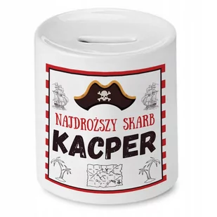 Dla Kacpra Skarbonka na Urodziny na Prezent z Nadrukiem ze Zdjęciem - Skarbonki - miniaturka - grafika 1