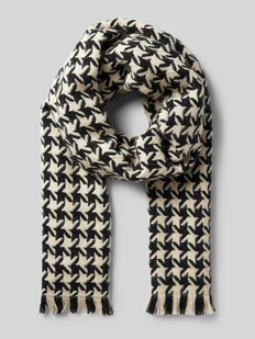 Szal z frędzlami model ‘AVANJA’ - Apaszki i szaliki damskie - miniaturka - grafika 1