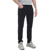 Spodnie męskie - Cropp - Czane jeansy skinny - Czarny - miniaturka - grafika 1