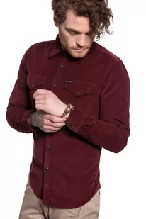 Koszula Koszula Lee Clean Western Shirt Burgundy L644Mrmf-S - Koszule męskie - miniaturka - grafika 1