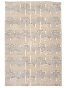 Dywan nowoczesny Zen 67x120cm szary beżowy modny - Dywany - miniaturka - grafika 1