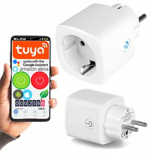 Inteligentne gniazdko wifi smart tuya smart dom aplikacja - Systemy inteligentnych domów - miniaturka - grafika 1