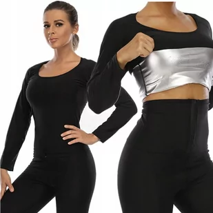 Bluzka Modelująca T-Shirt Odchudzający Termiczny Xl - Bluzki damskie - miniaturka - grafika 1