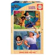 Puzzle - Trefl Puzzle 2x50 Nasze magiczne Encanto drewno Nowa - miniaturka - grafika 1